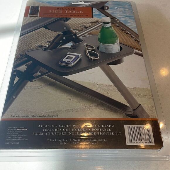 Side table for patio chair, brand new in box. - Picture 1 of 4